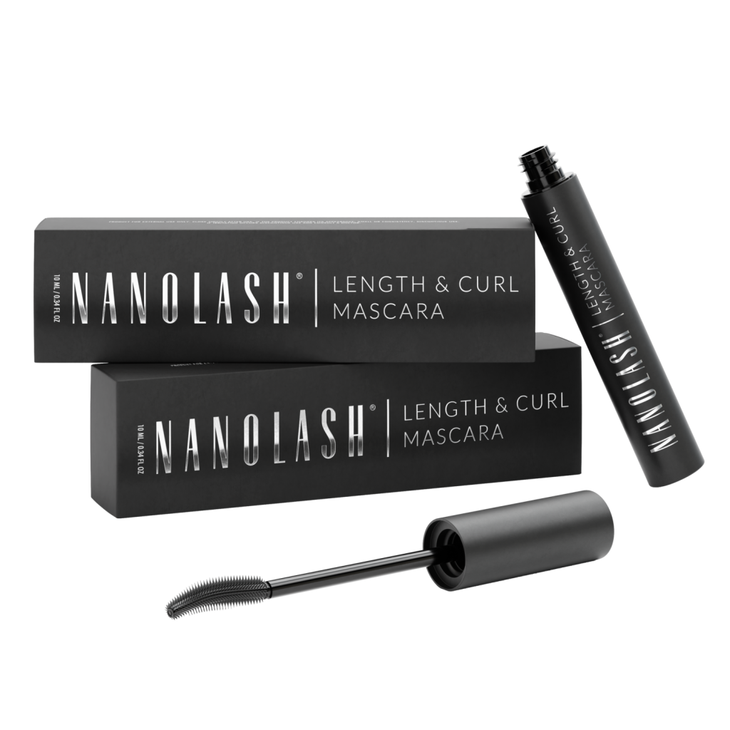 Nanolash Length & Curl - řasenka, která prodlužuje a zároveň natáčí řasy.